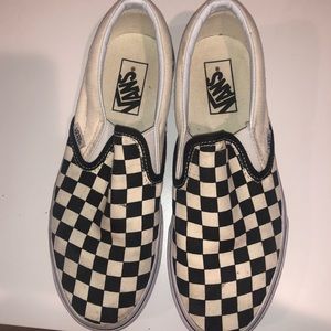 Checkered Vans